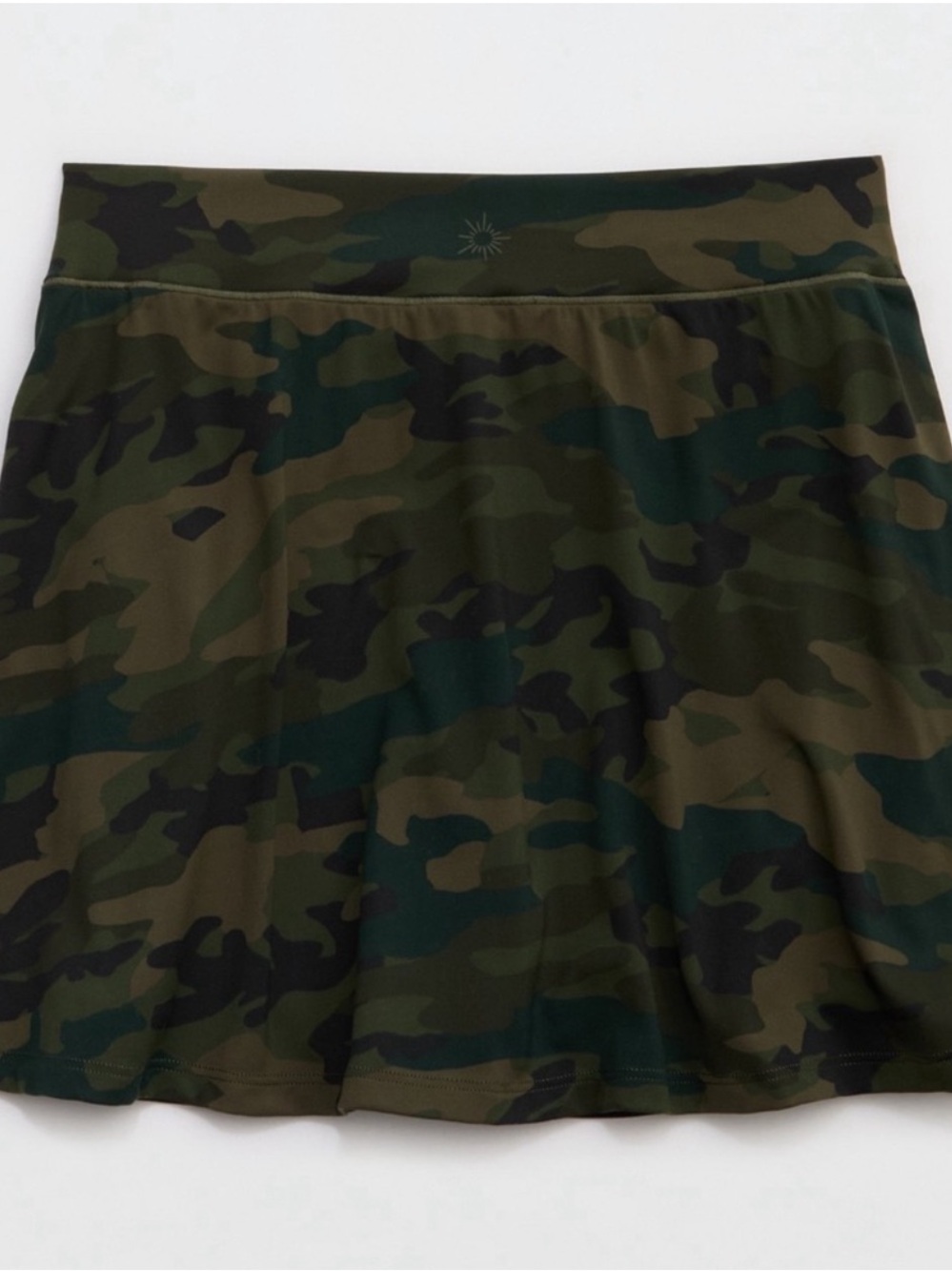š OFFLINE by AERIE REAL ME CAMOUFLAGE PERFORMANCE MINI SKORT NWT - Picture 7 of 10